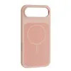 MR4_147404 Чохол new silicone case magsafe для iphone 17 air, сірий рожевий 