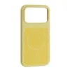 ЧОХОЛ NEW SILICONE CASE MAGSAFE ДЛЯ IPHONE 17 PRO MAX MILK ЖОВТИЙ