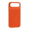 MR4_147408 Чохол new silicone case magsafe для iphone 17 air hermes помаранчевий 