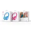 НАВУШНИКИ НАКЛАДНІ XO BE54 CARTOON KIDS HEADPHONES РОЖЕВІ