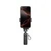 МОНОПОД XO SS21 (LW), (WITH LIGHT) 4IN1 MULTI-FUNCTION MINI BLUETOOTH SELFIE STICK, ЧОРНИЙ