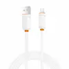КАБЕЛЬ XO NB302 SHISHISHUN SERIES ДЛЯ LIGHTNING 3A, 1M, БІЛИЙ