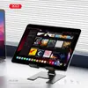 НАСТІЛЬНИЙ ТРИМАЧ XO C136 SMALL FLAT HOLLOW ALL METAL TABLET HOLDER, ЧОРНИЙ