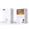 ЛАМПА XO OZ06В DESKTOP BEDSIDE TRICOLOUR CLIP DESK LAMP 800MAH, БІЛИЙ