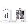 МІКРОФОН XO MKFO8A TYPE-C WIRELESS COLLARCLIP MICROPHONE, ЧОРНИЙ