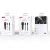 АВТОМОБІЛЬНИЙ ЗАРЯДНИЙ ПРИСТРІЙ XO CC60 SMART TRANSPARENT CAR CHARGER A30+C30 SIMULTANEOUS 60W+TYPE-C CABLE, ЧОРНИЙ