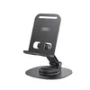 НАСТІЛЬНИЙ ТРИМАЧ XO C151 METAL 360 ROTATING DESKTOP CELL PHONE HOLDER, ЧОРНИЙ