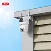 КАМЕРА ВІДЕОСПОСТЕРЕЖЕННЯ (ЗОВНІШНЯ) XO CR06 STAR 400W PIXEL DUAL SCREEN OUTDOOR DOME CAMERA, БІЛИЙ