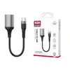 АДАПТЕР OTG XO NB201 USB 2.0 TRANSFER SPEED 480MBP ДЛЯ TYPE-C, ЧОРНИЙ