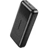 ЗОВНІШНІЙ АКУМУЛЯТОР POWER BANK XO PB302 LIGHT DISPLAY POWER BANK 20000MAH, ЧОРНИЙ
