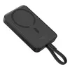 ЗОВНІШНІЙ АКУМУЛЯТОР POWER BANK BASEUS MAGNETIC MINI WIRELESS TYPE-C EDITION 10 000MAH 30W, ЧОРНИЙ P1002210B113-00