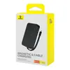 ЗОВНІШНІЙ АКУМУЛЯТОР POWER BANK BASEUS MAGNETIC MINI WIRELESS TYPE-C EDITION 10 000MAH 30W, ЧОРНИЙ P1002210B113-00