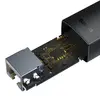 ПЕРЕХІДНИК USB BASEUS LITE SERIES ETHERNET ADAPTER USB-A TO RJ45 LAN PORT (1000MBPS), ЧОРНИЙ WKQX000101