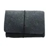 MR4_147531 Чохол-конверт felt bag для зарядки macbook dark, сірий 