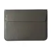 MR4_147534 Чохол-конверт-подставка leather pu для macbook 15.4, 16, сірий 