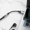 АДАПТЕР BOROFONE BV19 CREATOR DIGITAL AUDIO CONVERTER TYPE-C TO 3.5MM, ЧОРНИЙ