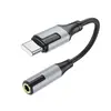 АДАПТЕР BOROFONE BV19 CREATOR DIGITAL AUDIO CONVERTER TYPE-C TO 3.5MM, ЧОРНИЙ