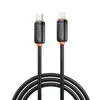 КАБЕЛЬ XO B-Q302A 27W, 1M TYPE-C TO LIGHTNING, ЧОРНИЙ