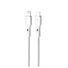 КАБЕЛЬ XO NB-Q231A PD 27W, 1M ROCK SERIES TYPE-C TO LIGHTNING, БІЛИЙ