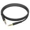 КАБЕЛЬ AUX AUDIO HOCO UPA24 SMOOTH AUX AUDIO CABLE 1M, ЧОРНИЙ
