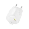 МЕРЕЖЕВИЙ ЗАРЯДНИЙ ПРИСТРІЙ BASEUS PICOGO GAN FAST CHARGER 1C 45W, БІЛИЙ P10176800213-00