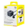 МЕРЕЖЕВИЙ ЗАРЯДНИЙ ПРИСТРІЙ BASEUS ENERFILL FA11 CUBE POWER STRIP 3AC+1U+1C 67W 1.5M EU, ЧОРНИЙ E00082100123-00