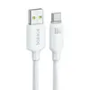 КАБЕЛЬ BASEUS FOAMED SILICONE USB-A TO TYPE-C 100W 2M, БІЛИЙ E0426805