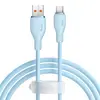 КАБЕЛЬ BASEUS PUDDING SERIES FAST CHARGING CABLE USB-A TO TYPE-C 100W 1.2M СИНІЙ P10355703311-00