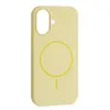 MR4_152141 Чохол silicone case with magsafe для iphone 16 custard 
