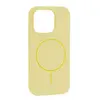 MR4_152158 Чохол silicone case with magsafe для iphone 16 pro custard 