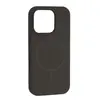 MR4_152176 Чохол silicone case with magsafe для iphone 16 pro max charcoal, сірий, чорний 