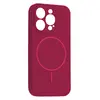 MR4_151930 Чохол silicone case full camera fine ring magsafe для iphone 13 pro manyue червоний 