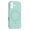 MR4_151980 Чохол silicone case full camera fine ring magsafe для iphone 17 light cyan 