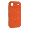 ЧОХОЛ SILICONE CASE FULL CAMERA FINE RING MAGSAFE ДЛЯ IPHONE 17 AIR ПОМАРАНЧЕВИЙ