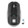 КОМПЮТЕРНА МИШКА JEDEL WD131P WIRELESS 2.4G+BT, ЧОРНИЙ