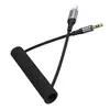 КАБЕЛЬ AUX AUDIO HOCO UPA33A NUEVO DIGITAL AUDIO CONVERSION CABLE LIGHTNING, ЧОРНИЙ