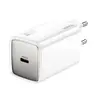МЕРЕЖЕВИЙ ЗАРЯДНИЙ ПРИСТРІЙ HOCO N48 GLORIOUS SINGLE PORT PD65W CHARGER (EU), БІЛИЙ