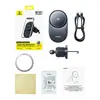 БЕЗДРОТОВИЙ АВТОМОБІЛЬНИЙ ЗАРЯДНИЙ ПРИСТРІЙ BASEUS PRIMETRIP VC2 PRO MAGNETIC WIRELESS CHARGING QI2.2 25W, ЧОРНИЙ C0013N00