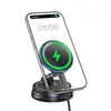 БЕЗДРОТОВИЙ АВТОМОБІЛЬНИЙ ЗАРЯДНИЙ ПРИСТРІЙ PRIMETRIP VC2 FLEX PRO MAGNETIC WIRELESS SUCTION CUP VERSION, ЧОРНИЙ C0013F01