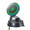 БЕЗДРОТОВИЙ АВТОМОБІЛЬНИЙ ЗАРЯДНИЙ ПРИСТРІЙ PRIMETRIP VC2 FLEX PRO MAGNETIC WIRELESS SUCTION CUP VERSION, ЧОРНИЙ C0013F01