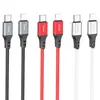 КАБЕЛЬ PD HOCO X86 IP SPEAR PD SILICONE CHARGING DATA CABLE 1M, ЧОРНИЙ