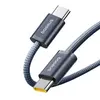 КАБЕЛЬ PD BASEUS DYNAMIC 4 FAST CHARGING TYPE-C TO TYPE-C 100W 2M COSMIC, ЧОРНИЙ P10381400121-01