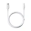 КАБЕЛЬ BASEUS SILKY SERIES USB-A TO TYPE-C 3A 2M, БІЛИЙ P10377703213-03