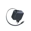 МЕРЕЖЕВИЙ ЗАРЯДНИЙ ПРИСТРІЙ BASEUS ENERCORE CJ11 FAST CHARGER WITH RETRACTABLE CABLE 2C+U 100W, ЧОРНИЙ E0120M00