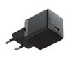 МЕРЕЖЕВИЙ ЗАРЯДНИЙ ПРИСТРІЙ BASEUS PALM FAST CHARGER 1C 20W CABLE TYPE-C TO LIGHTNING, ЧОРНИЙ E0116401