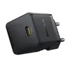 МЕРЕЖЕВИЙ ЗАРЯДНИЙ ПРИСТРІЙ BASEUS PALM FAST CHARGER 1C 20W CABLE TYPE-C TO LIGHTNING, ЧОРНИЙ E0116401