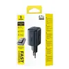 МЕРЕЖЕВИЙ ЗАРЯДНИЙ ПРИСТРІЙ BASEUS PICOGO AE11 FAST CHARGER 2C+U 67W, ЧОРНИЙ E0121200
