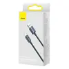 КАБЕЛЬ BASEUS CRYSTAL SHINE SERIES FAST CHARGING DATA USB-A TO TYPE-C 100W 2M, ЧОРНИЙ CAJY000501