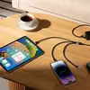 КАБЕЛЬ 3IN1 BASEUS STARSPEED 3IN1 FAST CHARGING DATA CABLE USB-A TO (LIGHTNING, MICRO, TYPE-C) 3.5A 1.2M, ЧОРНИЙ CAXS000001