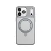 ЧОХОЛ ROCK ROTATING SERIES GUARD TOUCH MAGNETIC WITH STAND ДЛЯ IPHONE 17 PRO, СІРИЙ